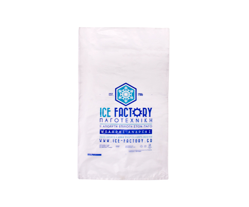 Συσκευασία για παγάκια ICE FACTORY